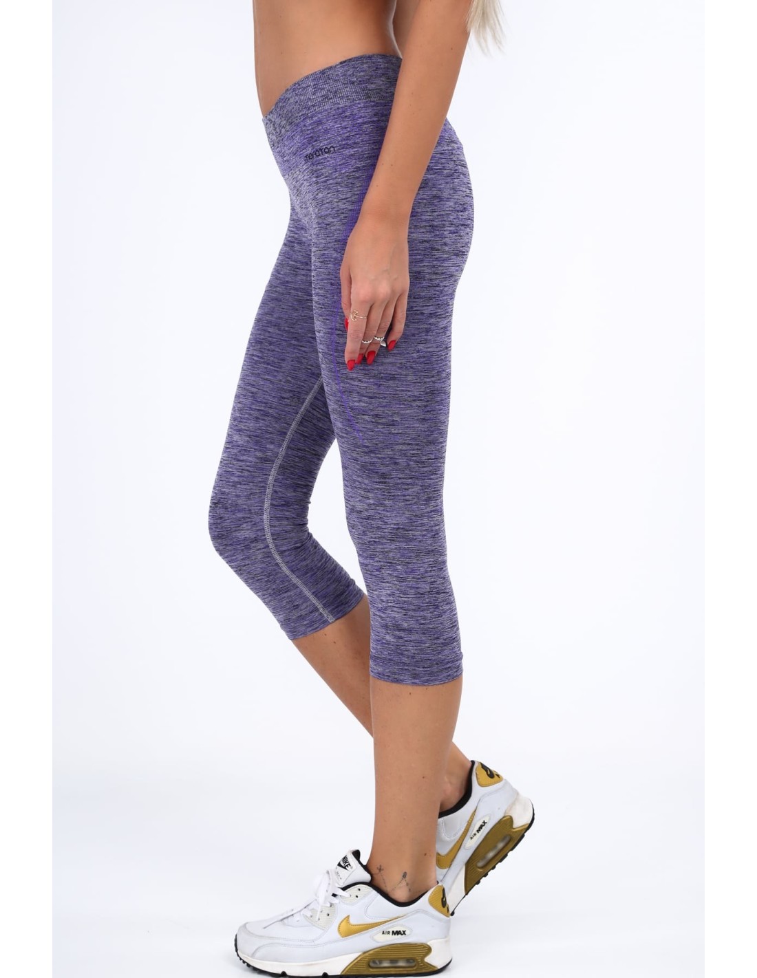 Lila 3/4-Sportleggings MR81183 – Online-Shop – Boutique